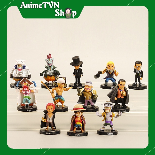 (Có lẻ) Set Combo 17 Mô hình Anime/Manga One Piece (Đảo hải tặc) Mẫu 7 Tổng hợp nhiều nhân vật