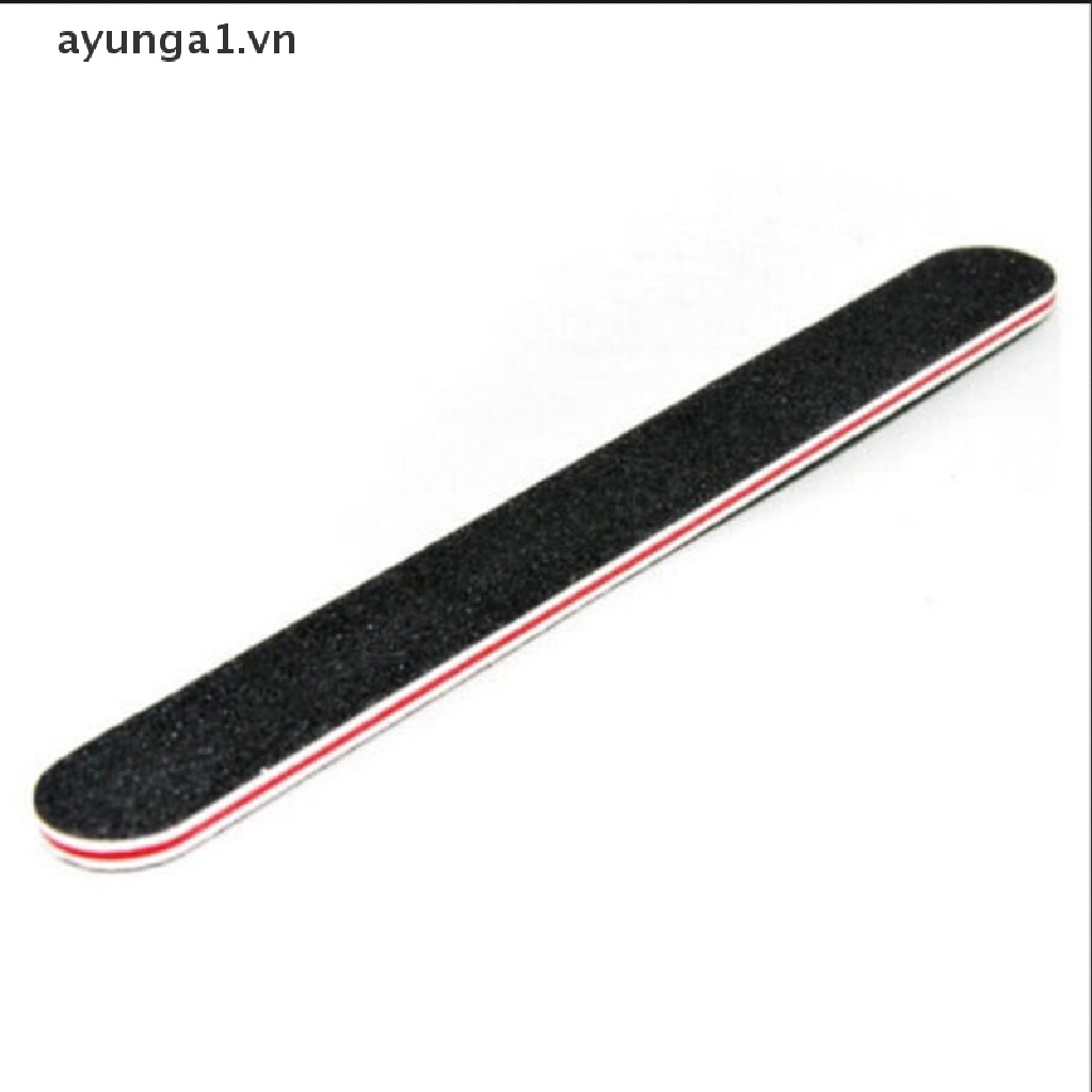 1 Cây Dũa Móng Hai Mặt Màu Đen Mới 100 / 180