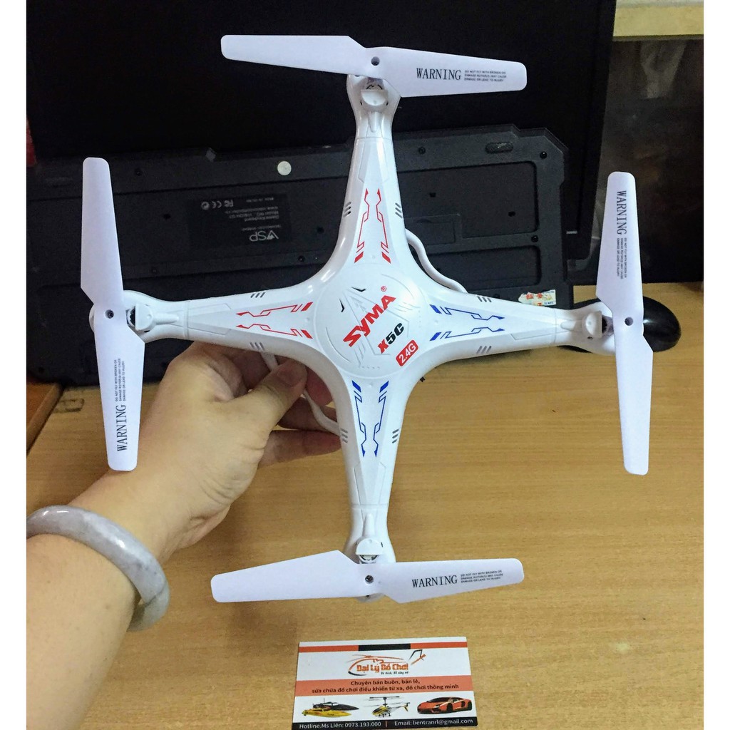 saigontoyvn Máy bay 4 cánh Syma X5C-1 camera truyền về thẻ nhớ NEW