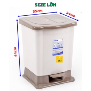 Thùng rác đạp Duy Tân đủ các SIZE NHỎ - TRUNG - LỚN , CAM KẾT CHẤT LƯỢNG