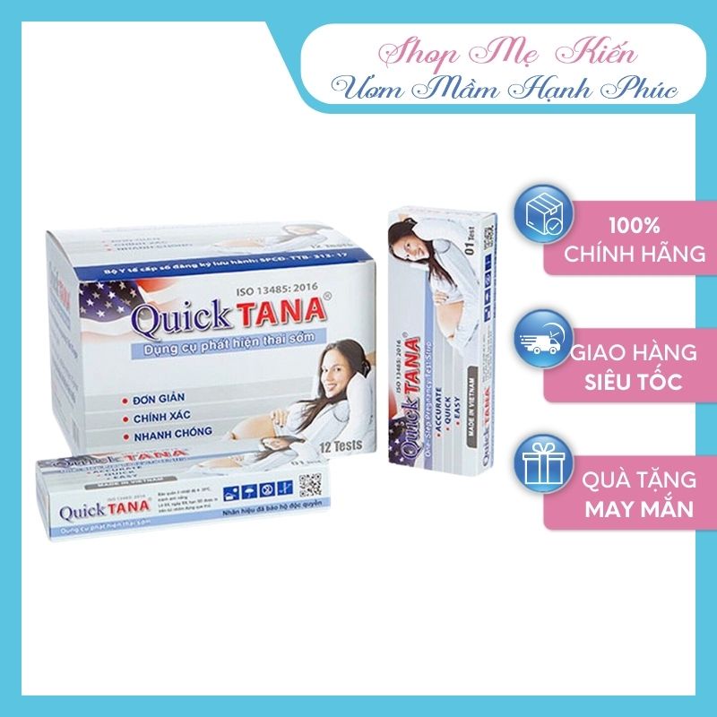 Bút Thử Thai Quicktana Tanaphar Nhanh Chóng, Chính Xác - Shop Mẹ Kiến