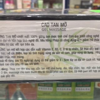 Cao gừng tan mỡ Cát Tường