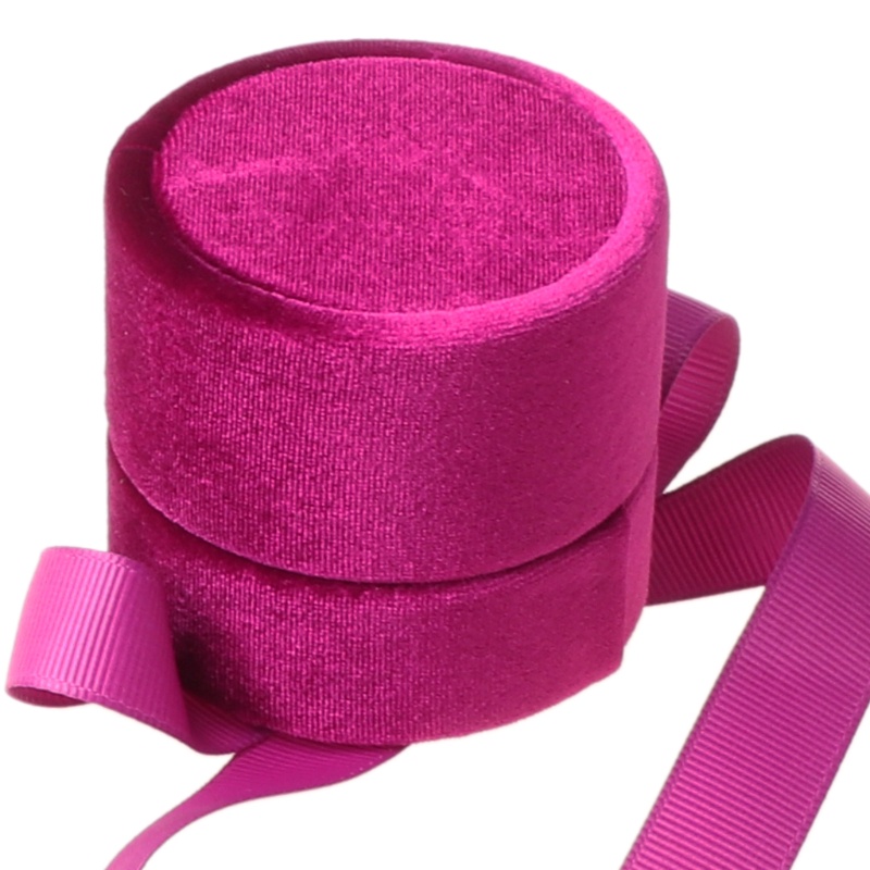 Hộp Đựng Nhẫn Cưới Hình Tròn Màu Sắc Đơn Giản