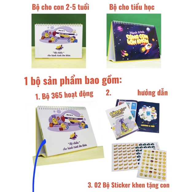 Lịch Đậu ngọt MẦM NON - Bộ kế hoạch 365 ngày (sử dụng nhiều năm)