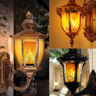Bóng Đèn led b22 e27 4 Chế Độ Tạo Hiệu Ứng Ngọn Lửa Trang Trí Sân Vườn / Lửa
