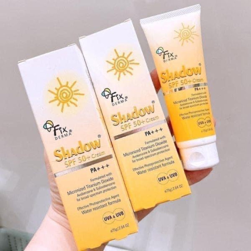 Kem Chống Nắng Shadow SPF 50+ (75g) - Gel Chống Nắng Shadow cho da mặt và toàn thân