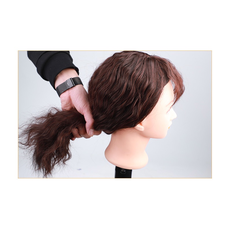 Tóc giả WIGSIN xoăn dài vô hình bằng sợi tổng hợp thời trang cho nữ