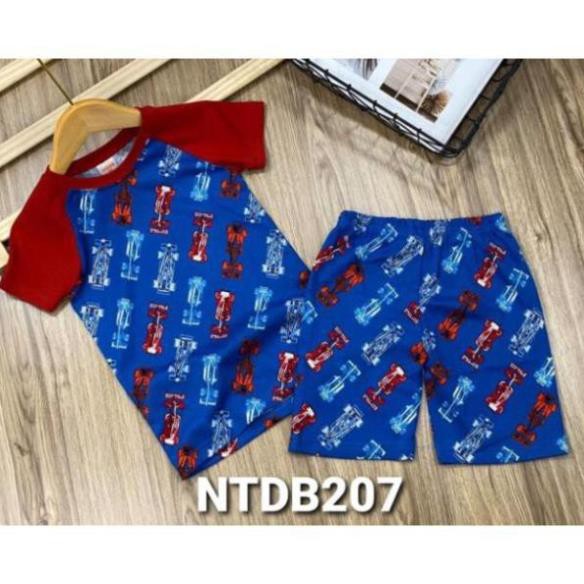 Bộ ngắn tay bé trai thun borip xuất khẩu size đại (25 đến 40kg) - Bộ quần áo trẻ em - My Store - My Store