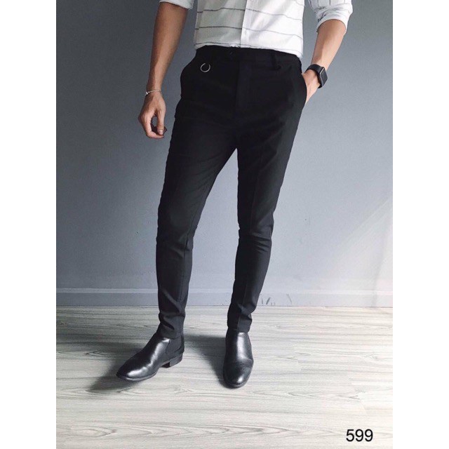 dây giày [1 ngày duy nhất] [shopee trợ giá] Chelsea boot cổ cao cực chất sale 450k còn 250k