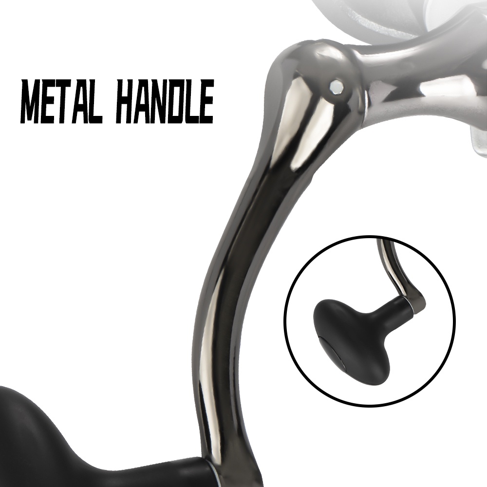 Máy Câu Cá Kim Loại 1500 2500 12 + 1BB Chất Lượng Cao