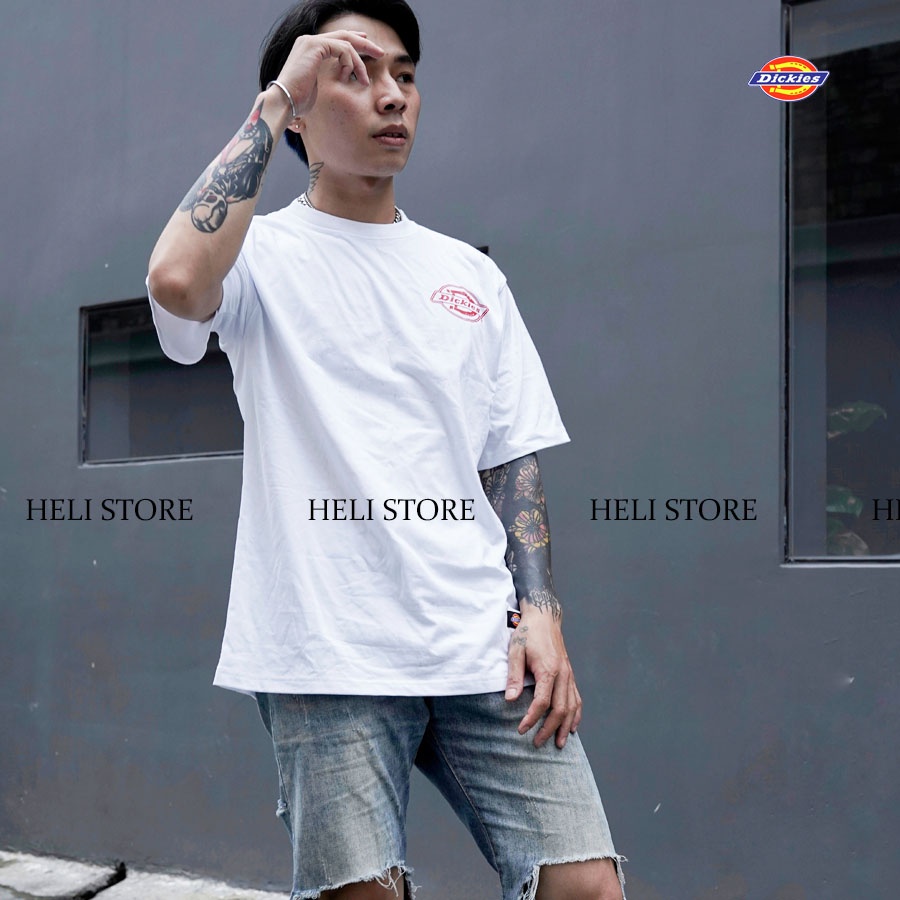 Áo thun Dickies - Teeshirt Dickies Original - Đen & Trắng - Unisex nam nữ.