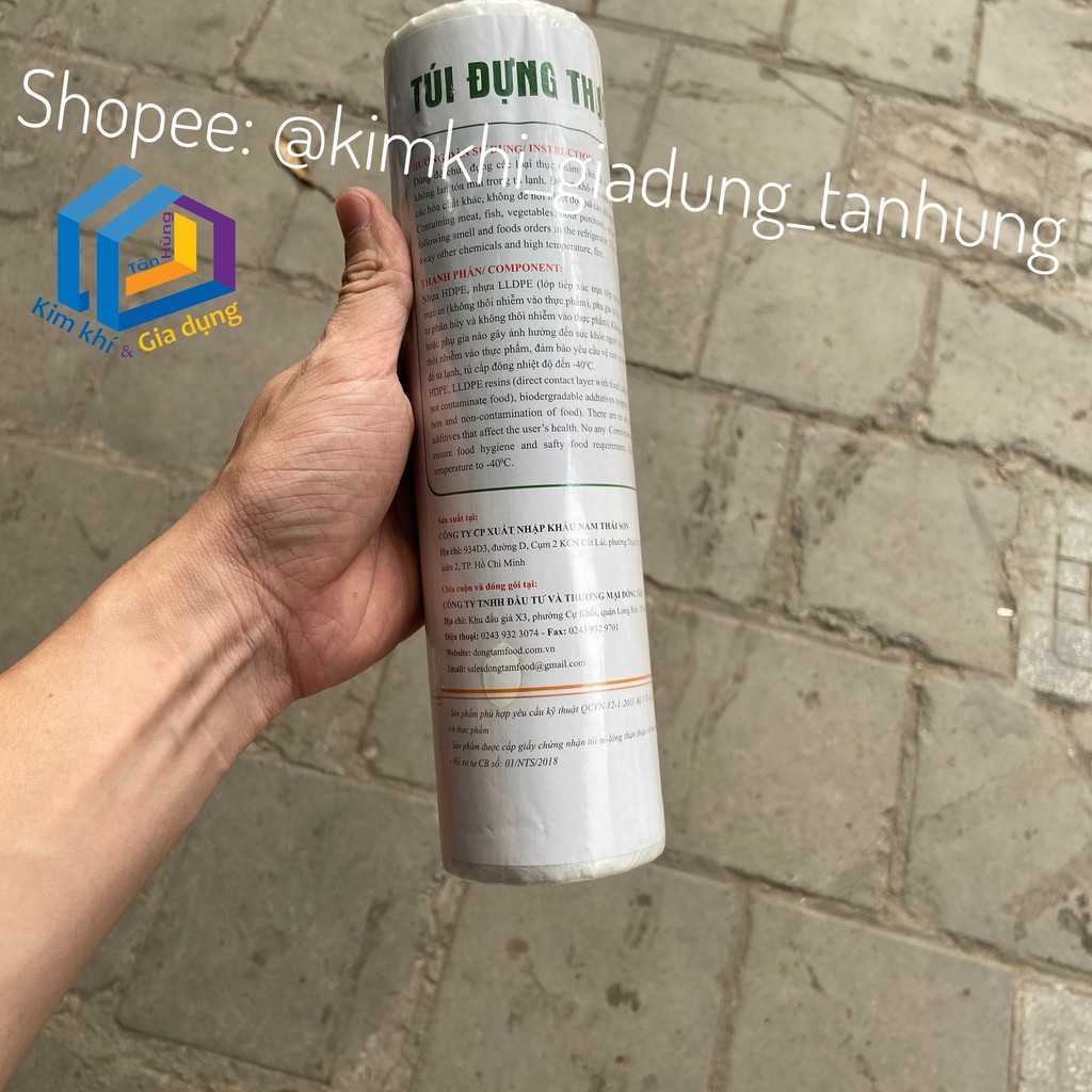 CUỘN TÚI ĐỰNG THỰC PHẨM ĐỒNG TÂM