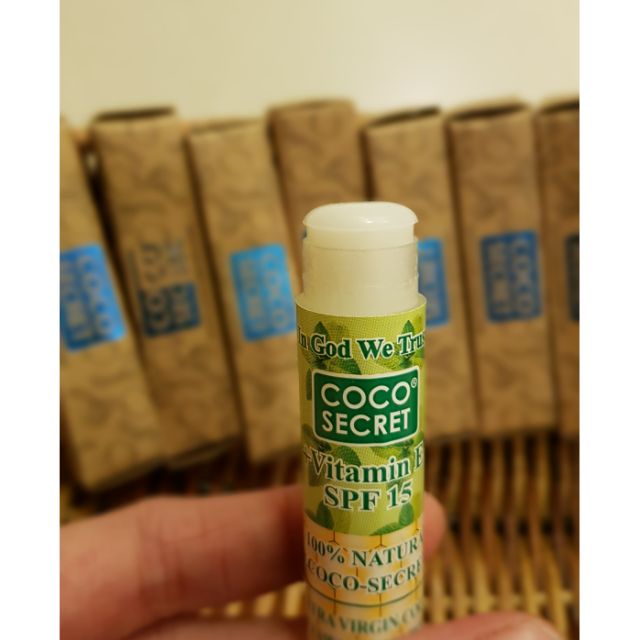 SON DƯỠNG MÔI BẠC HÀ COCO SECRET (NO BOX)
