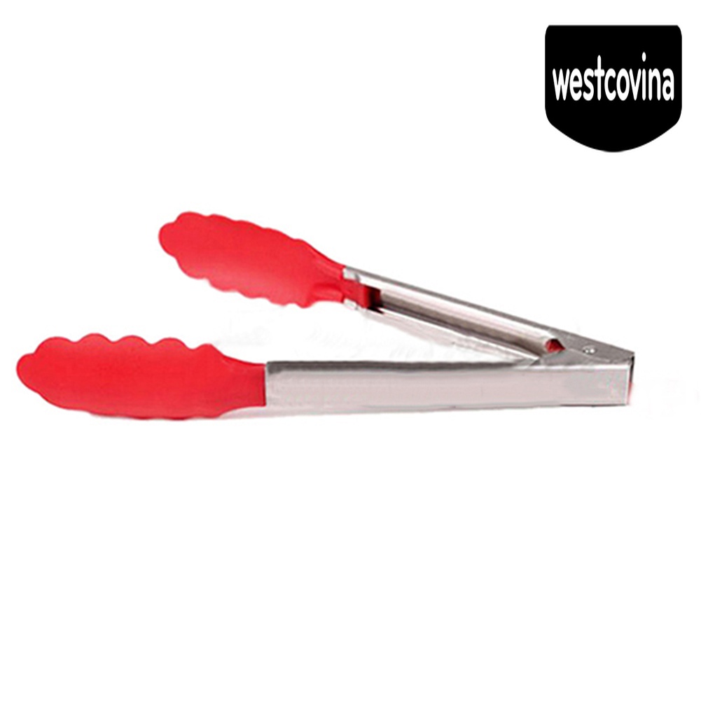 [Hot]☀ Kẹp Gắp Thức Ăn Bằng Silicone Và Thép Không Gỉ