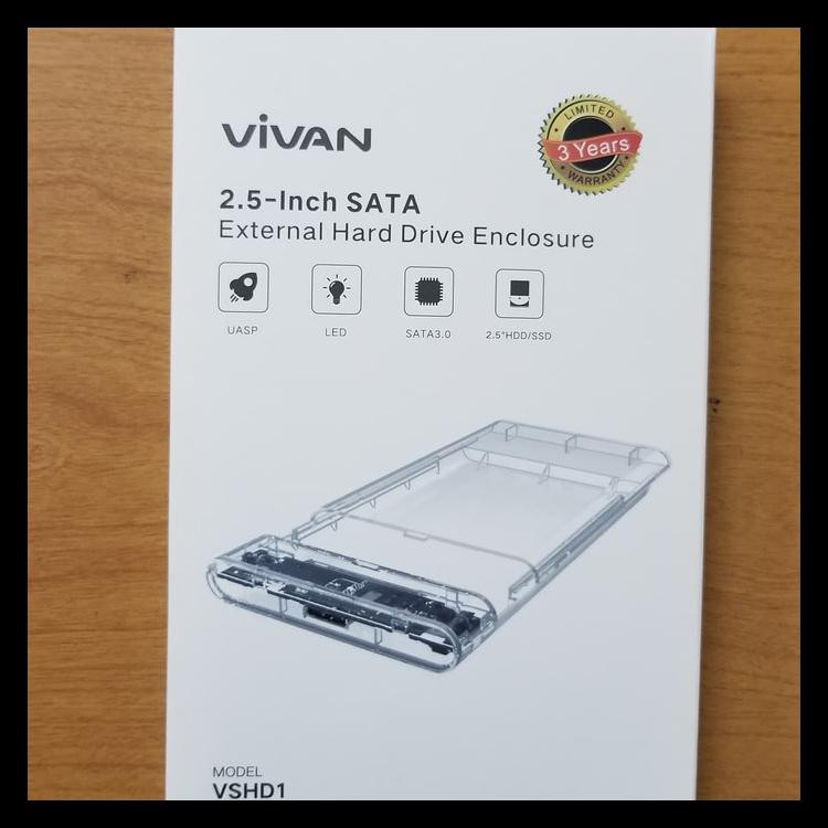 Hộp Đựng Ổ Cứng Hdd 2.5 "Usb 3.0 - Vivan Vshd1 Code 832 | BigBuy360 - bigbuy360.vn