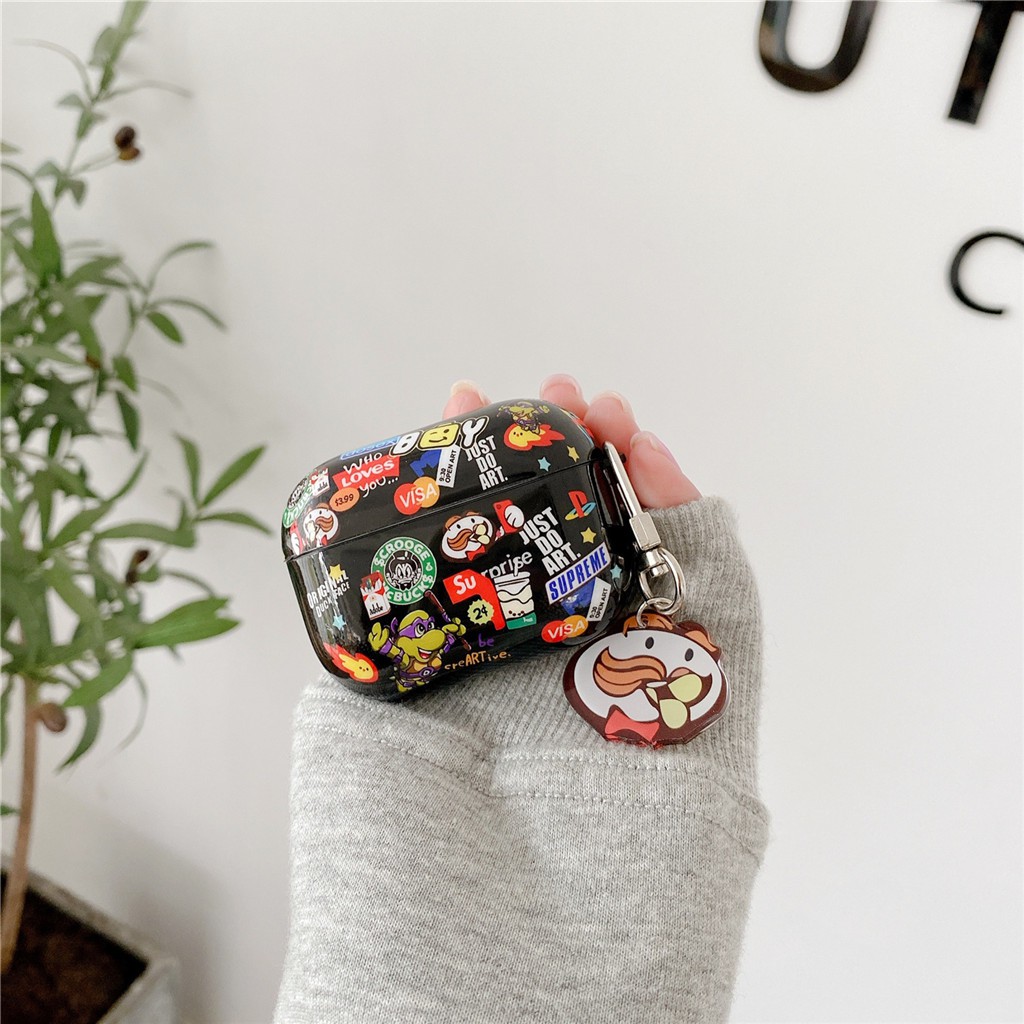 Vỏ bảo vệ hộp sạc tai nghe AirPods Pro AirPods 1/2 AirPods 3 bằng IMD hình cá tính