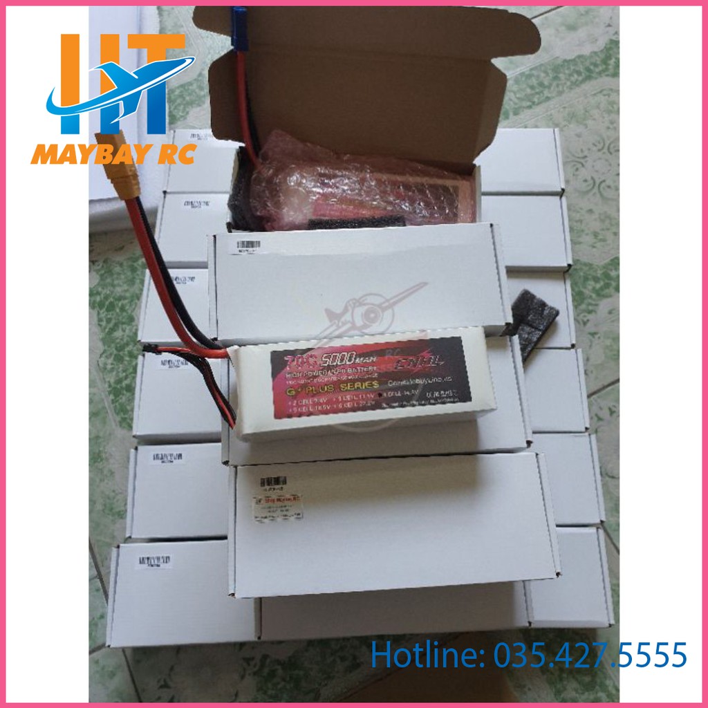 PIN CNHL G+PLUS 5000MAH 3S 4S 6S 70C LIPO BATTERY