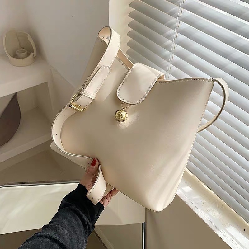 Túi xách nữ💦FREESHIP💦Túi đeo nữ hàng quảng châu dây đeo bản to chất liệu trơn sang trọng thời trang