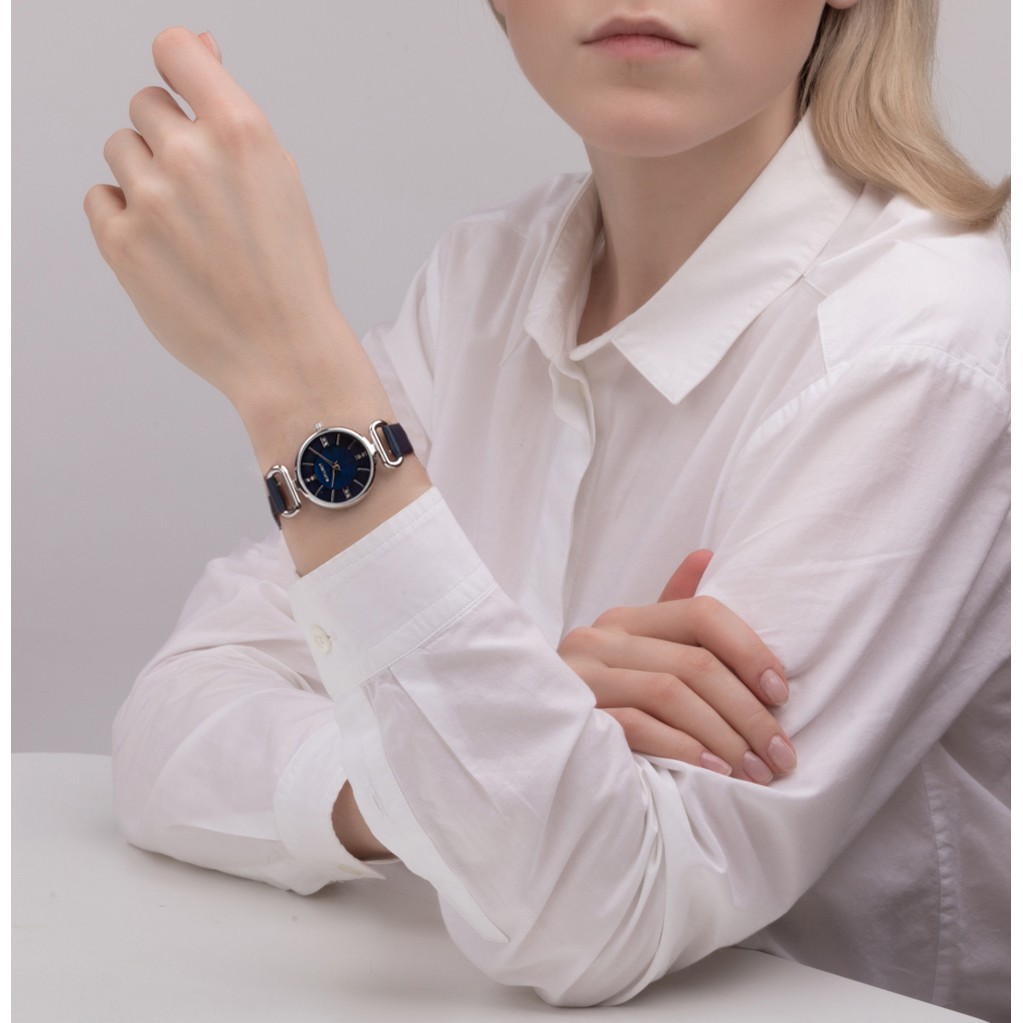 Đồng hồ nữ SUNLIGHT- S291ASN-01LN màu xanh size 29 mm chính hãng Nga (tâm điểm hè năm 2021)