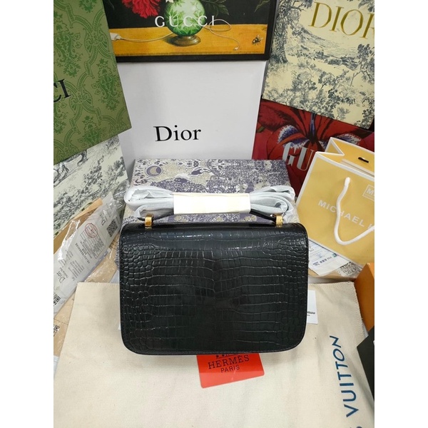 Túi Hm khoác chữ H vân bóng hàng fullbox vip sale