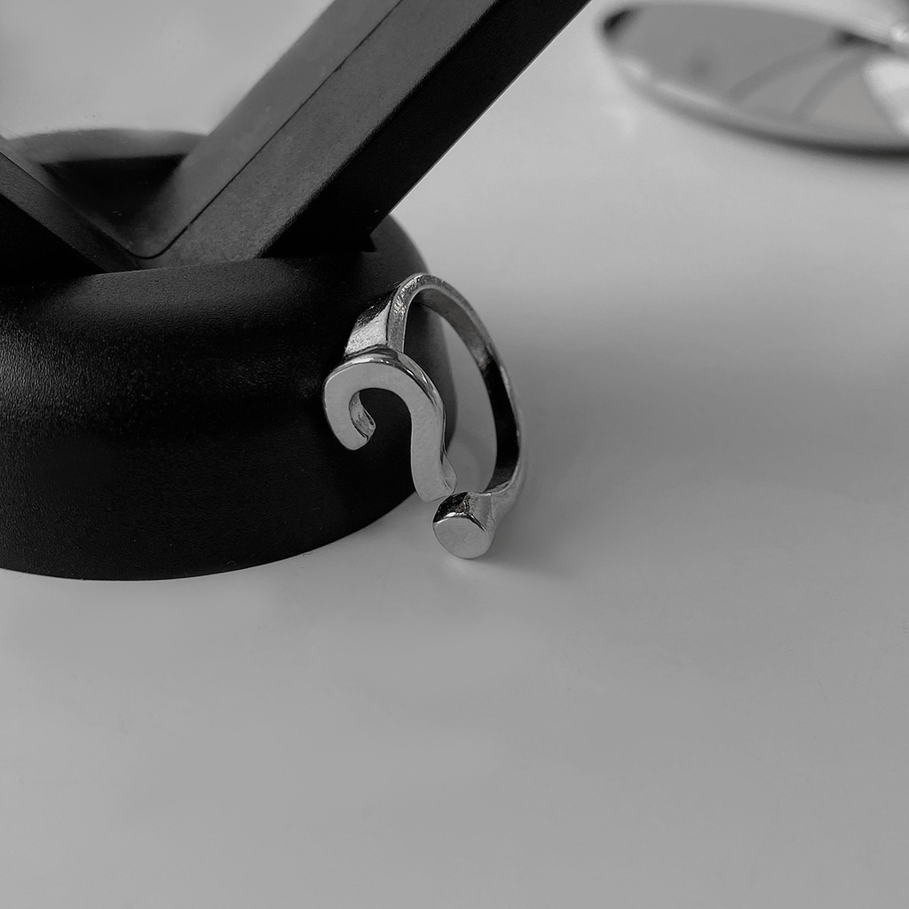 Nhẫn thiết kế sáng tạo có thể điều chỉnh phong cách hiphop hàng mới dành cho nam nữ