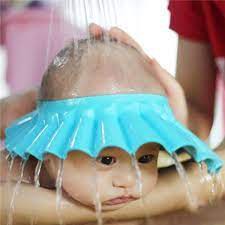 Mũ gội đầu tránh nước cho bé, mũ gội đầu tránh nước vào mặt cho bé