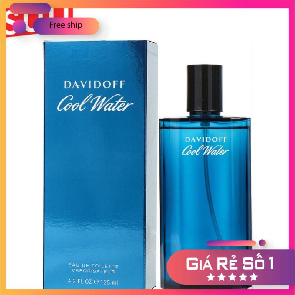 Nước hoa Davidoff Cool Water For Men EDT 125ml Full Seal ⚜️Hàng Authentic⚜️