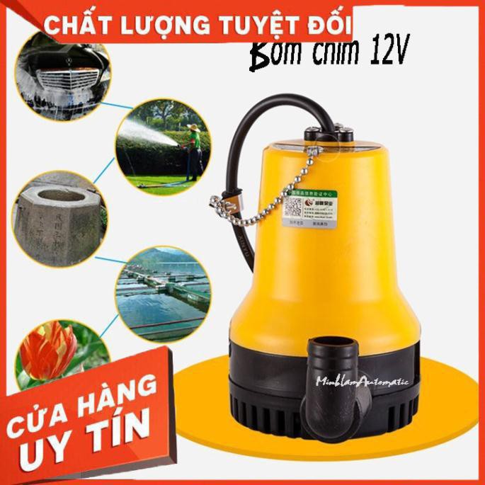 Máy bơm chìm mini 12V-65W- máy bơm nước - Máy bơm chìm mini 12V- 65W