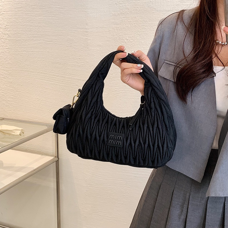 Túi Đeo Vai Màu Trơn Thời Trang Mới 2023 Cho Nữ