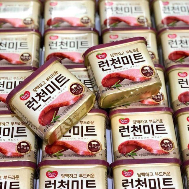 Thịt hộp hàn quốc 340g