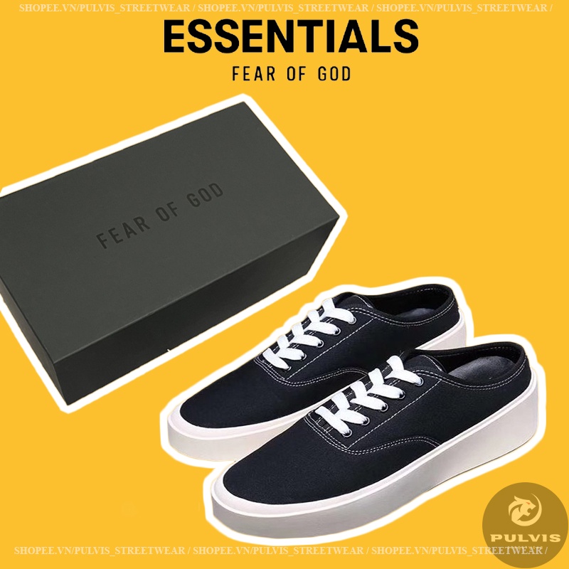 ⚡️[Mirror Quality] - Giày FEAR OF GOD 101 Backless Sneaker Black, Giày FOG mirror quality