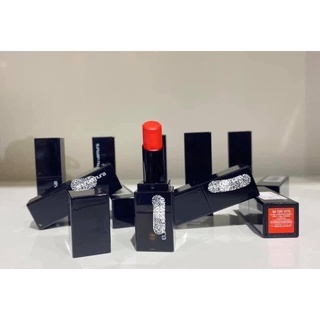 Son Shu 570 đỏ cam mini unbox