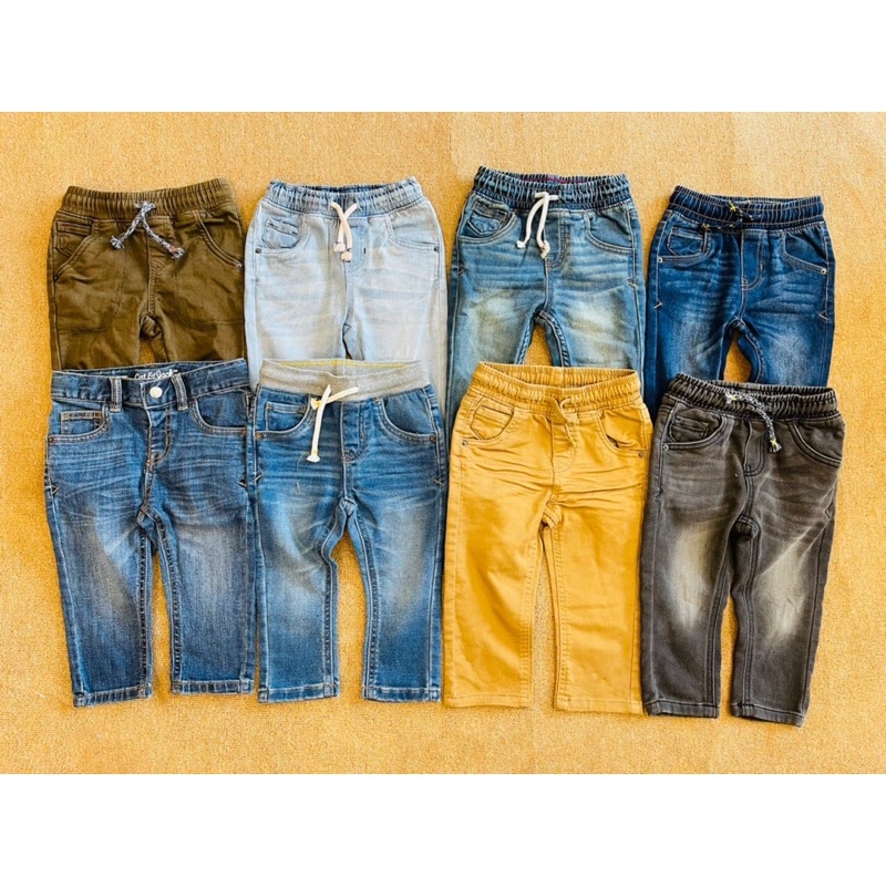[Mã ICB1219 giảm 25% đơn 50K] 👖CHẤT XỊN 🔥 Quần bò cho bé trai bé gái sz 1-5y