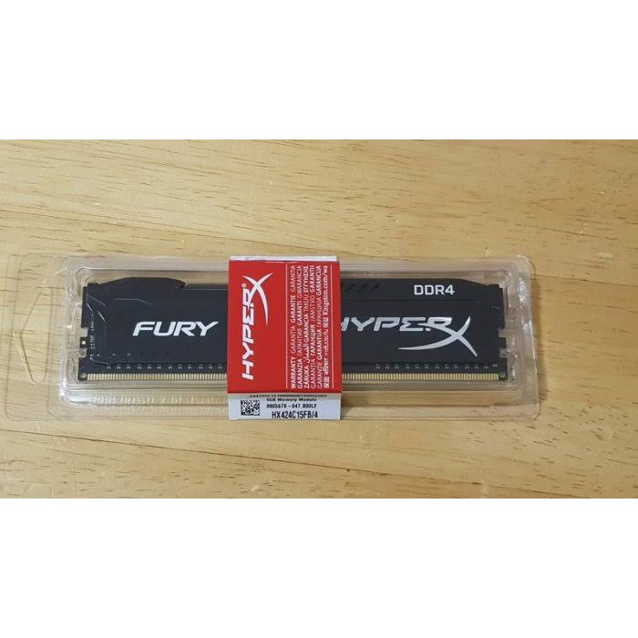 Kingston Hyperx Fury 4gb (1x4gb) Ddr4 Pc21300 2666mhz