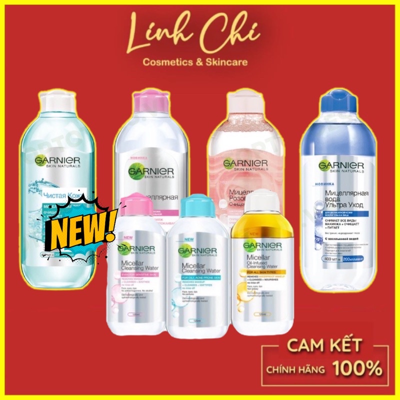 Nước Tẩy Trang Garnier Micellar Cleasing Water