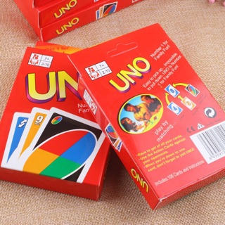 Combo 2 bộ bài Uno - Giấy cứng, đẹp