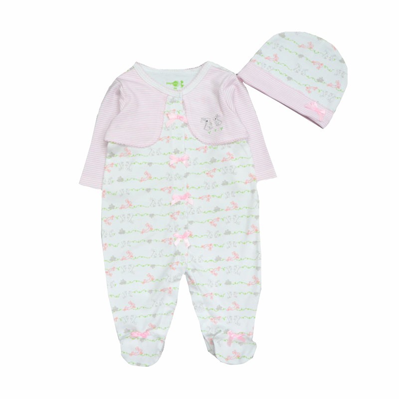 Bodysuit Cotton Loại Liền Chân Kèm Mũ | BigBuy360 - bigbuy360.vn