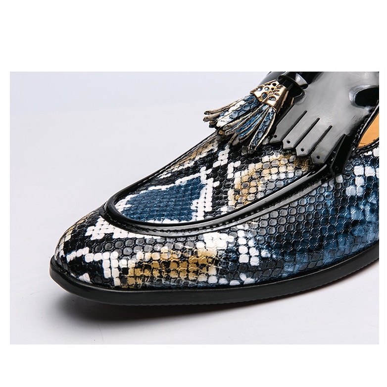 Giày Lười Nam Thời Trang Sang Trọng Họa Tiết Độc Đáo