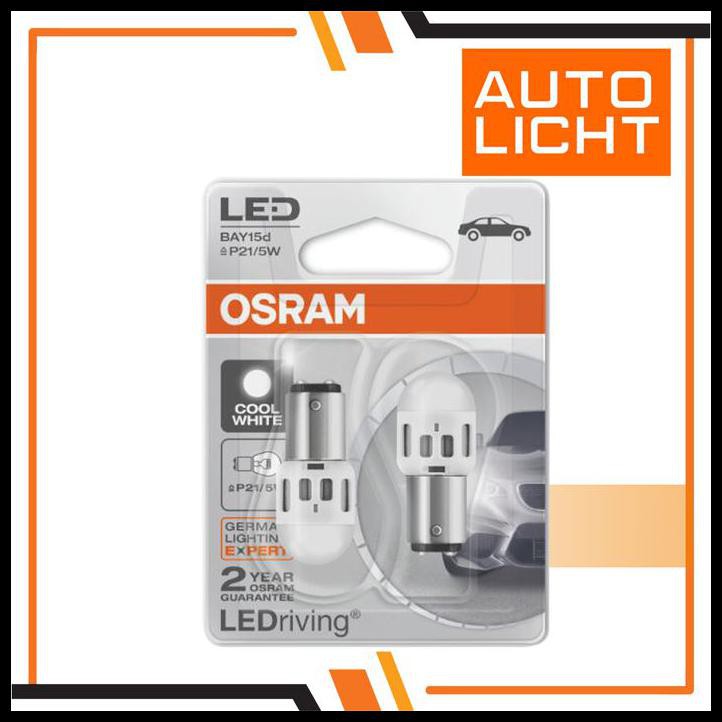 Đèn Led Phanh Chân 2 Bóng - 1357cw Osram P21 / 5w Eks-489