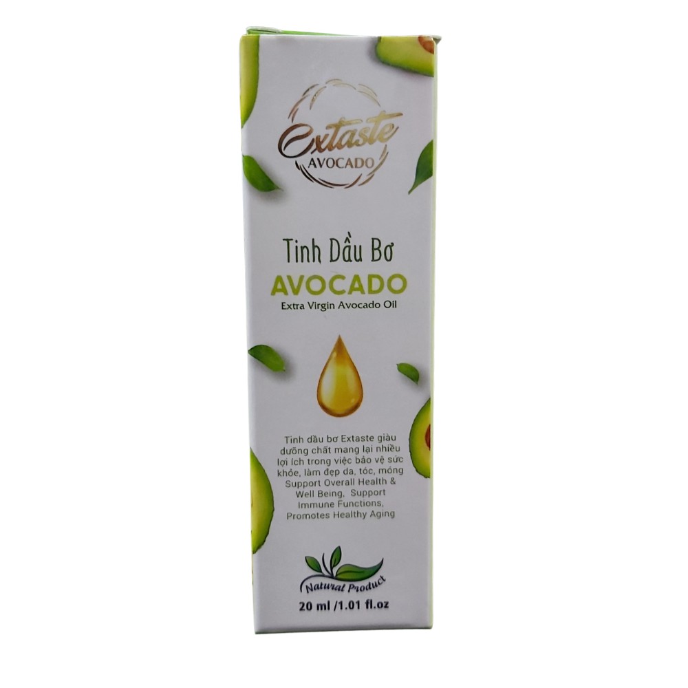 Tinh Dầu Bơ Avocado Nguyên Chất Extra Virgin Avocado Oil 20ml