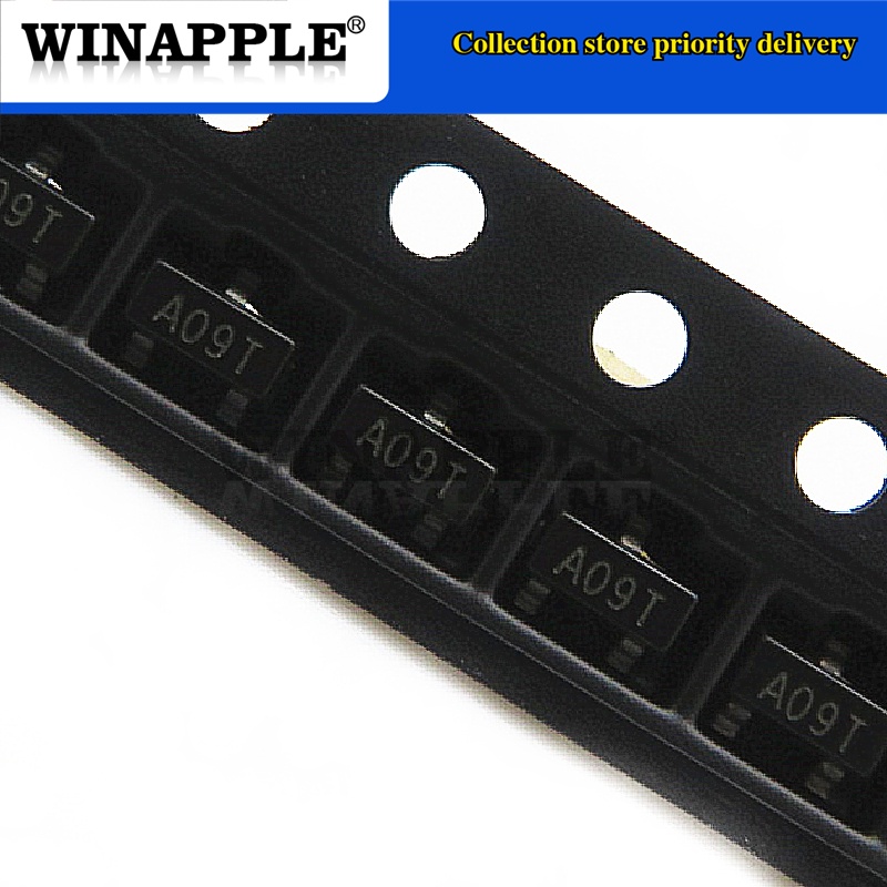 100 CÁI AO3400A AO3400 A09T STO-23 Còn hàng