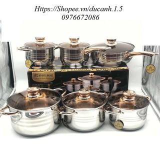 Bộ Nồi Đức 6 Món Engelberg nhập khẩu (Hàng loại 1)