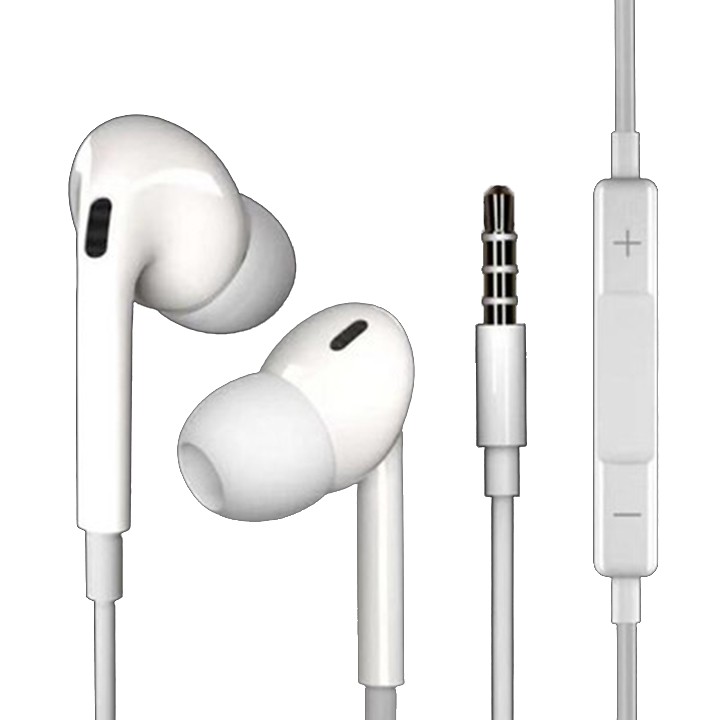 tai nghe có dây pro mới BASS ấm điều chui tròn 3.5mm kèm phím bấm đa năng đàm thoại tiện lợi