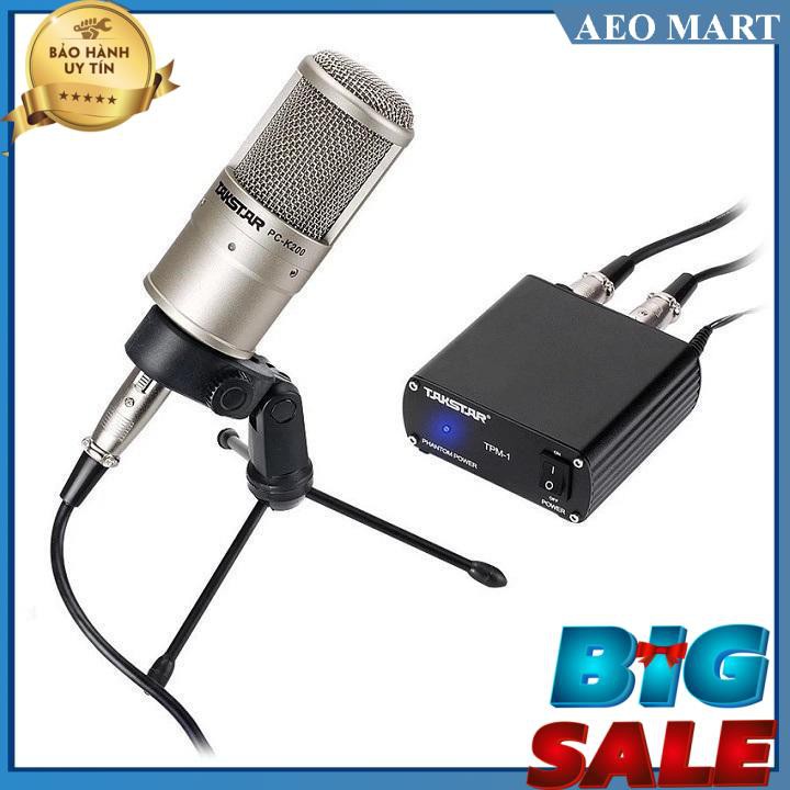 Micro thu âm không cần soundcard,Mic thu âm PC- K200  - Bảo hành uy tín 1 đổi 1