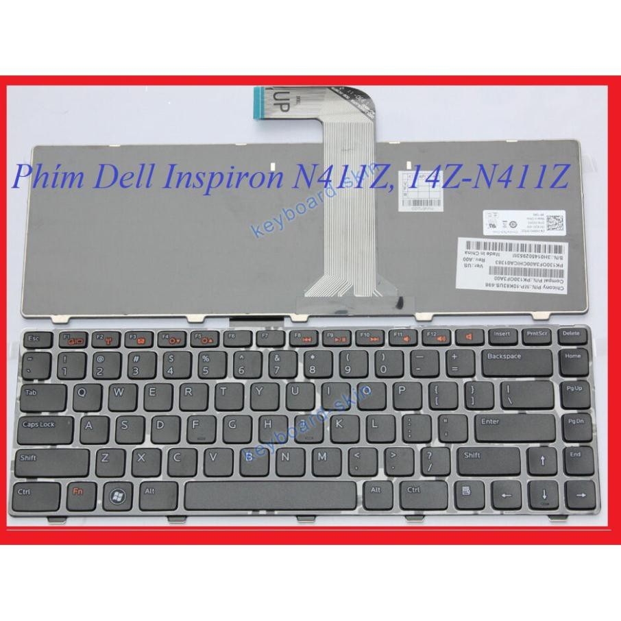 💥 Phím ZIN 💥 Bàn phím Dell Inspiron N411Z, 14Z-N411Z