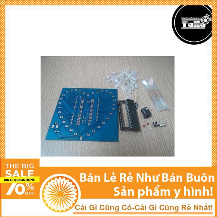 Mạch Trái Tim 32 LED + Nguồn Giá Rẻ-Linh Kiện Điện Tử TuHu