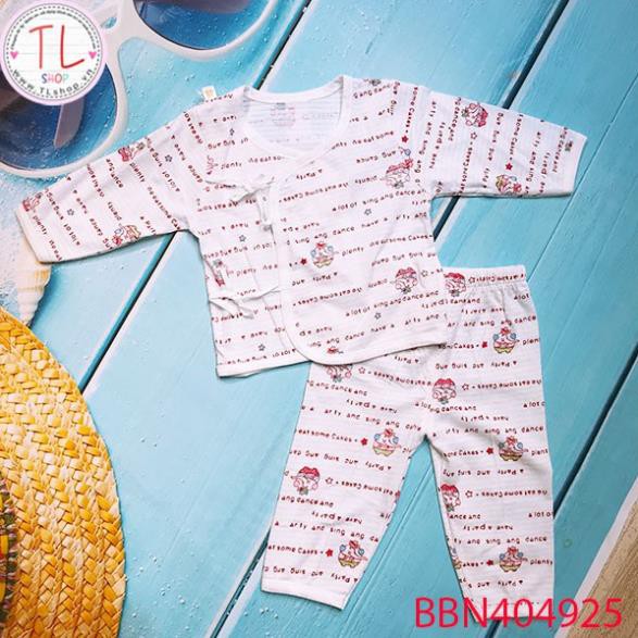 Thời trang trẻ em - Sét bộ tay dài cột dây cho bé   – Quần áo bé trai - Bộ bé trai - Quần áo bé gái - Bộ bé gái