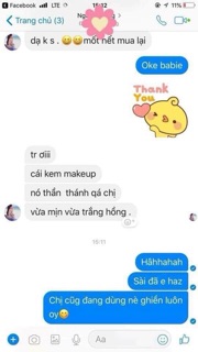 Kem makeup Tree chada thái lan