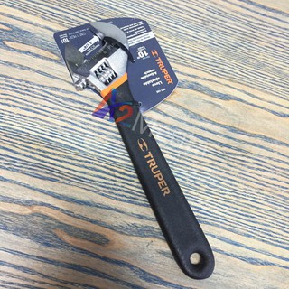 Mỏ lết cán đen 10inch(250mm) Truper 15511 (PET-10X)