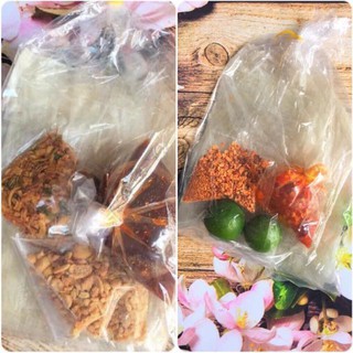 5 bịch bánh tráng me + 5 bịch bánh tráng ớt tắc siêu cay tây ninh